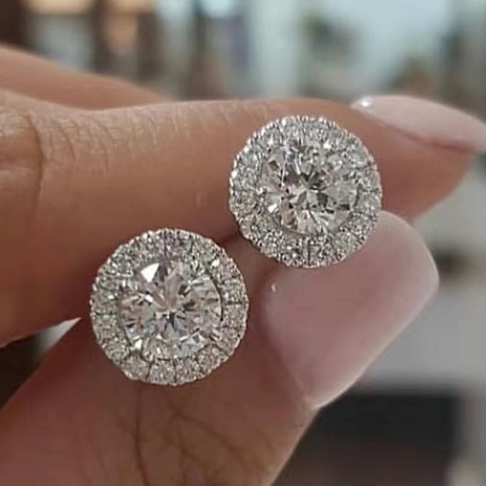 Silver Stud Earrings